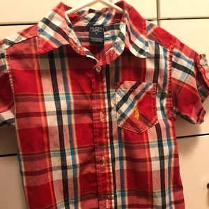 Boys Polo brand collared shirt